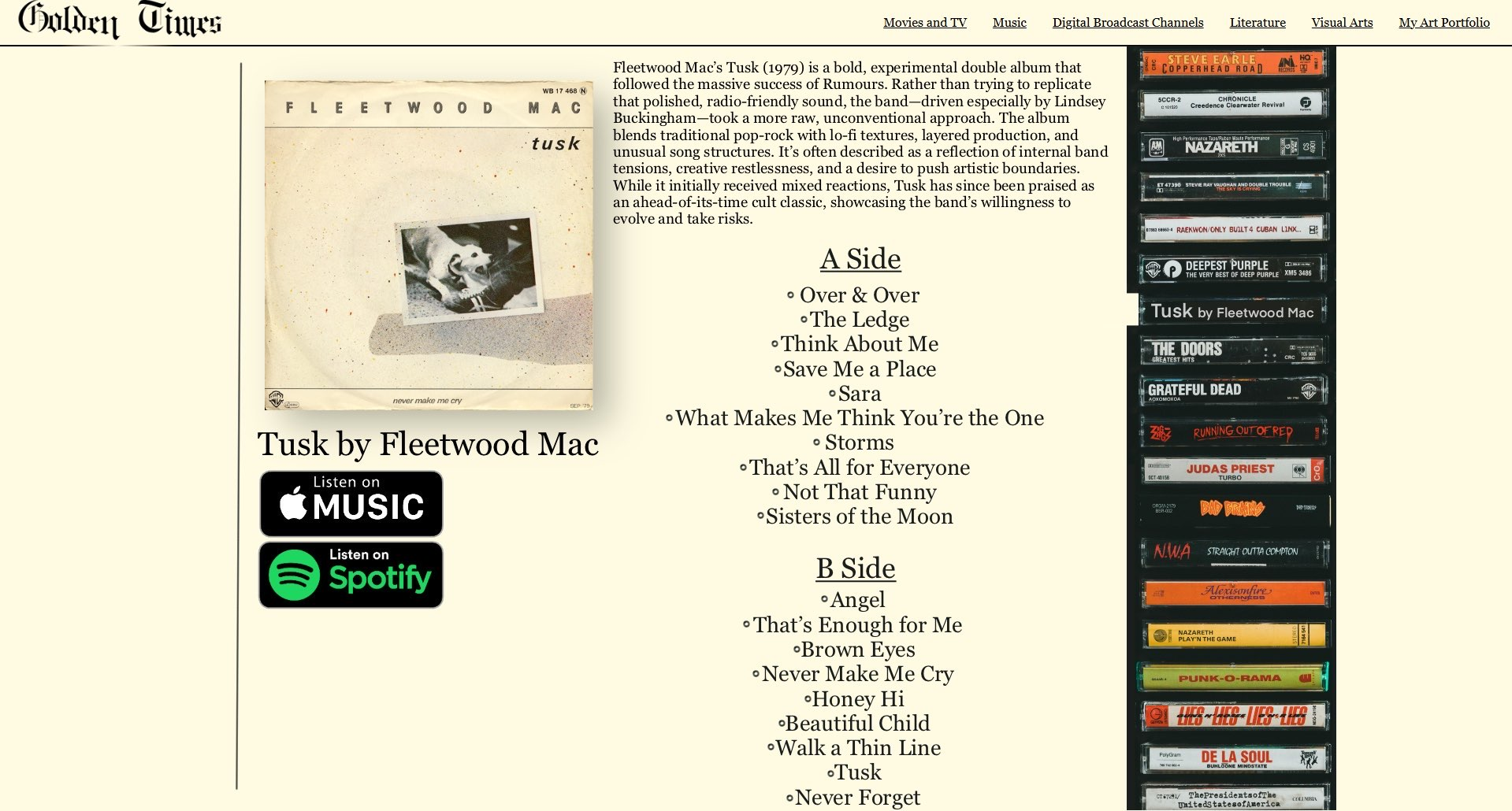 Music Page